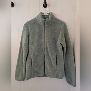 Uniqlo Fluffy Yarn Fleece Zip Jacket